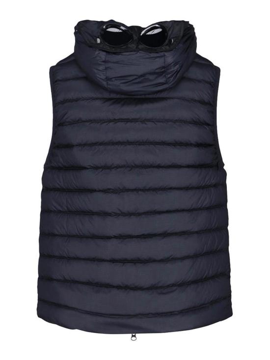  씨피 컴퍼니 D.D. 쉘 고글 다운 질레 엘름우드 19CMVE032A110416A888 Blue - C.P. COMPANY