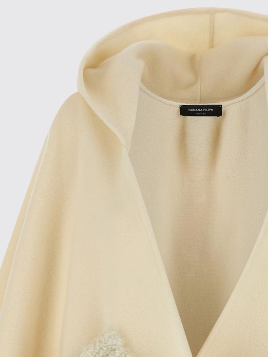 25FW 파비아나 필리피 코트 SAD215A880L838 0145 White - FABIANA FILIPPI