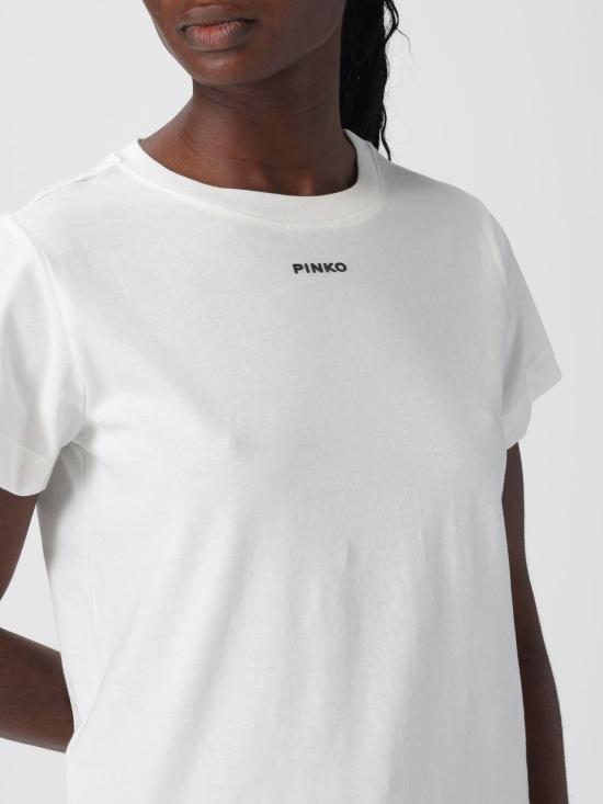 26SS 핑코 반팔 티셔츠 100373A34F Z05 White - PINKO