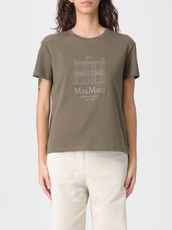 26SS 에스막스마라 반팔 티셔츠 2619971021600 009 Green