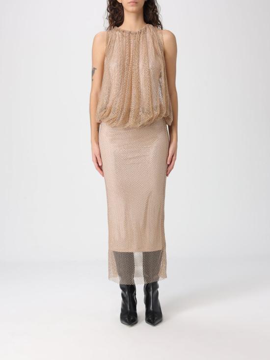 26SS 스포트막스 롱 원피스 2612621071600 003 Camel