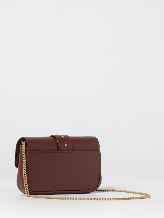 26SS 핑코 토트백 100061A0F1 R49Q Burgundy - PINKO