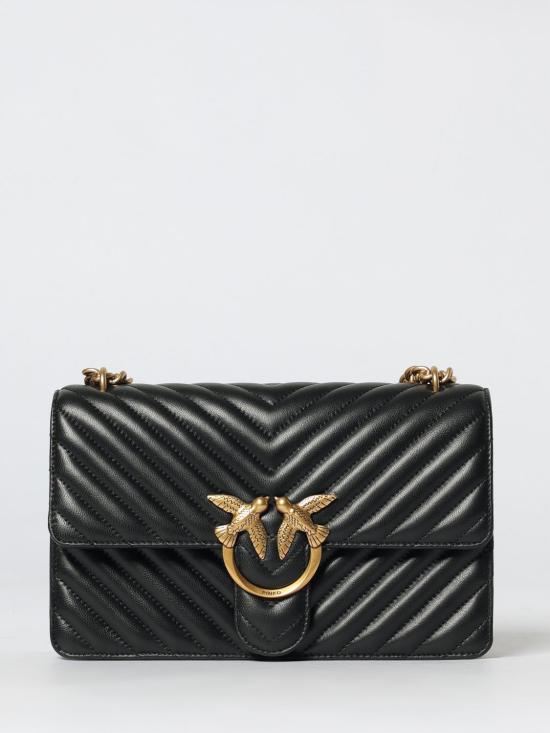 26SS 핑코 크로스백 100941A0GK Z99Q Black