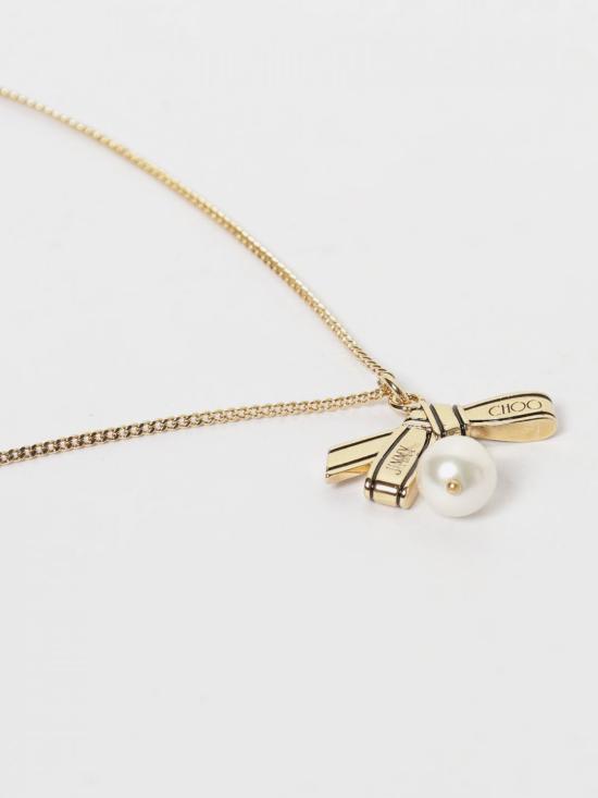 26SS 지미추 보석 RBNPENDANTNCKLCJKI GOLD BLACK WHITE Gold - JIMMY CHOO