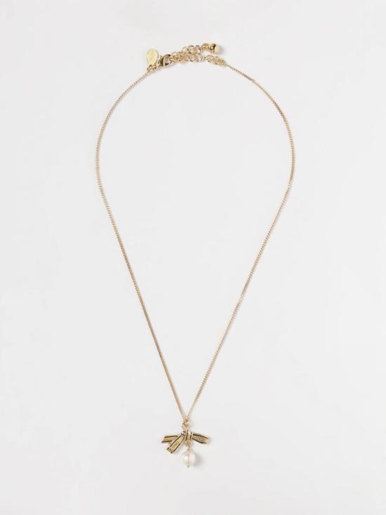 26SS 지미추 보석 RBNPENDANTNCKLCJKI GOLD BLACK WHITE Gold