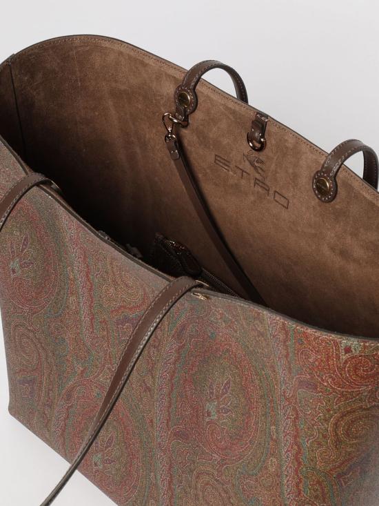 26SS 에트로 토트백 WP1D0023AA001 M0019 Brown - ETRO