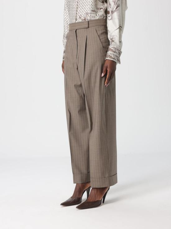 26SS 막스마라 스트레이트 팬츠 2611131151600 001 Beige - MAX MARA