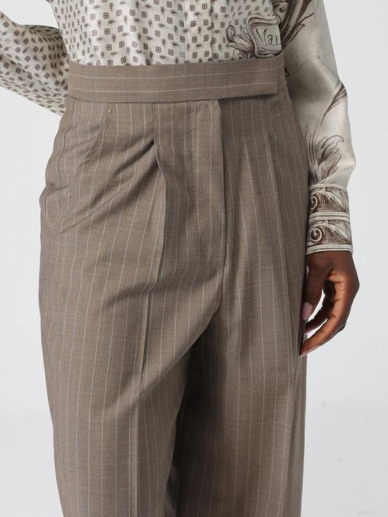 26SS 막스마라 스트레이트 팬츠 2611131151600 001 Beige - MAX MARA