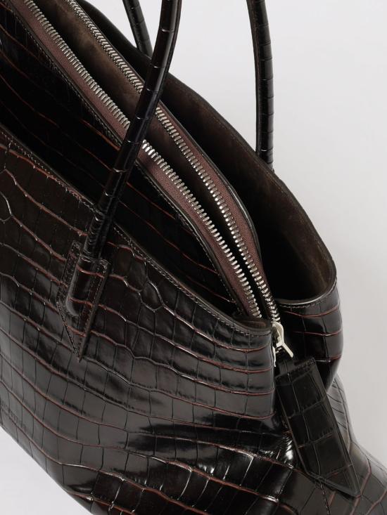 26SS 디 아티코 라 파세지아타 미디엄 탑 핸들 백 250WAH00054LBT021PR 207 Brown - THE ATTICO