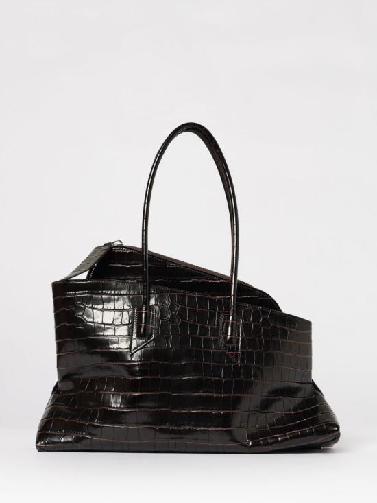 26SS 디 아티코 라 파세지아타 미디엄 탑 핸들 백 250WAH00054LBT021PR 207 Brown