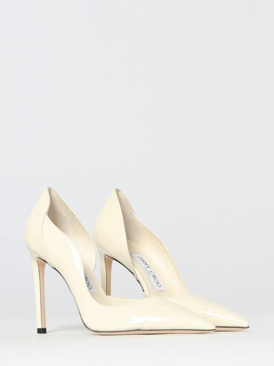 26SS 지미추 힐/펌프스 BRIGITTE100PAT LATTE White - JIMMY CHOO