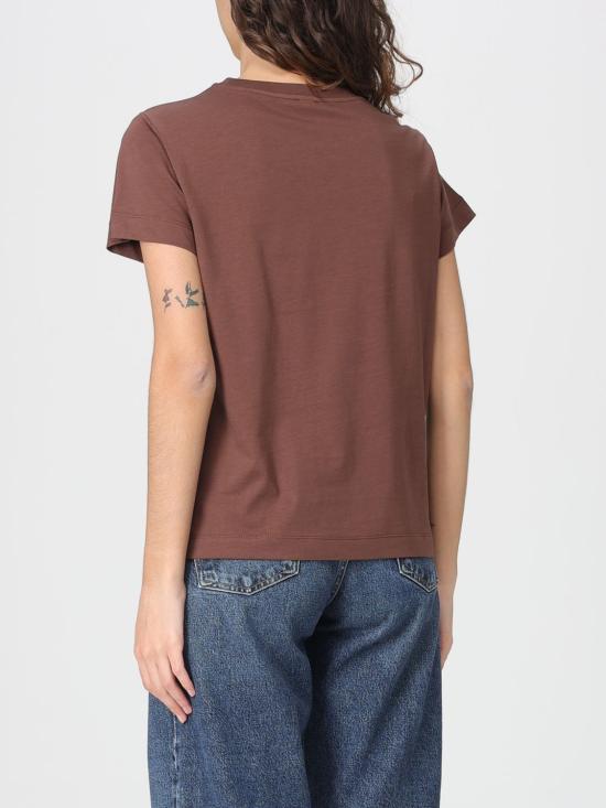 26SS 핑코 반팔 티셔츠 100373A34F L78 Brown - PINKO