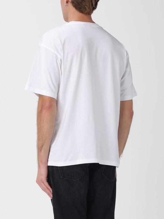 26SS 디젤 반팔 티셔츠 A149430GRAI 100 White - DIESEL