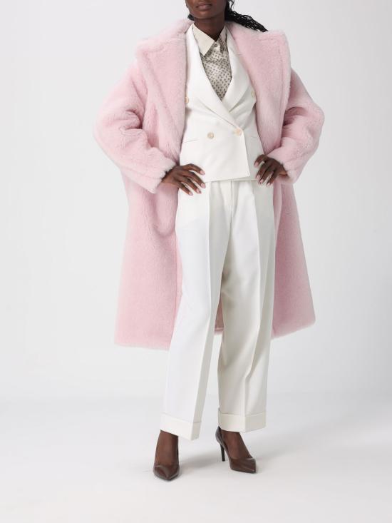 26SS 막스마라 테드걸 퍼 코트 2611011011600 030 Pink - MAX MARA