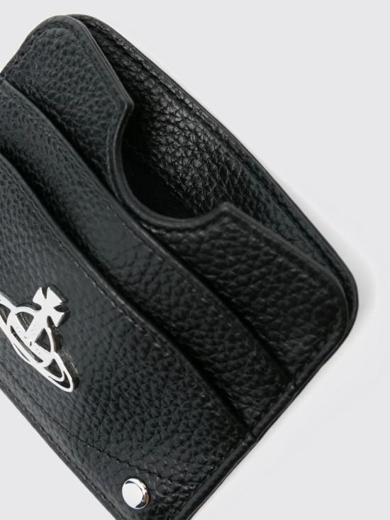 25FW 비비안웨스트우드 지갑 54030003US000D N403 Black - VIVIENNE WESTWOOD