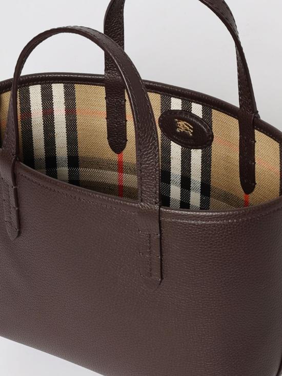 26SS 버버리 미니 리버시블 블룸즈버리 토트백 8119627 Brown - BURBERRY