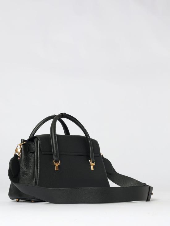 26SS 톰브라운 소프트 페블 그레인 볼튼 백 FAP483AL0105 001 Black - THOM BROWNE