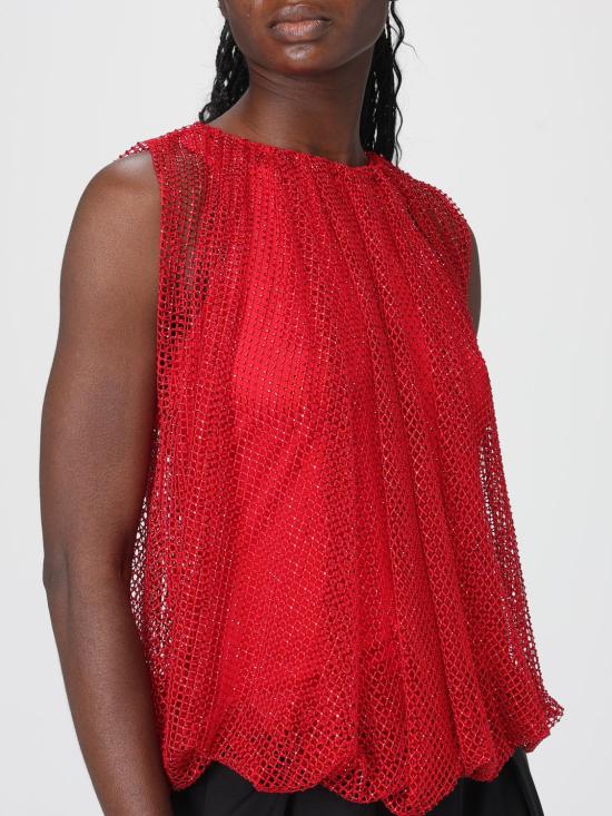 26SS 스포트막스 민소매 티셔츠 2612941061600 001 Red - SPORTMAX