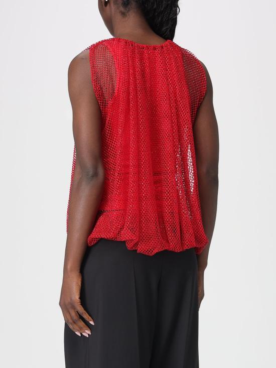 26SS 스포트막스 민소매 티셔츠 2612941061600 001 Red - SPORTMAX