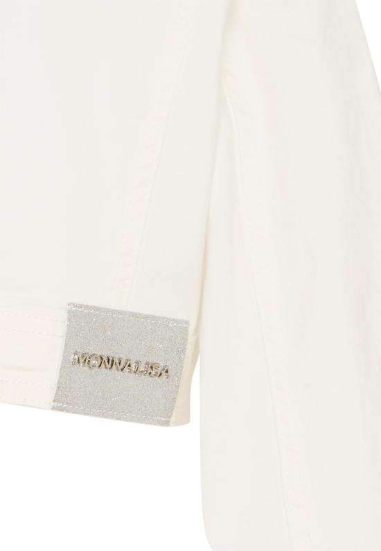 26SS [키즈] 모나리자 데님 자켓 79G105NP 7015 0001 IVORY - MONNALISA