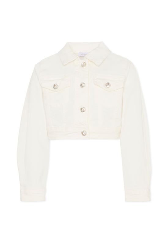 26SS [키즈] 모나리자 데님 자켓 79G105NP 7015 0001 IVORY