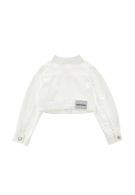 26SS [키즈] 모나리자 데님 자켓 79G105NP 7015 0001 IVORY - MONNALISA