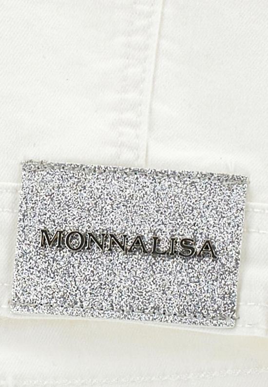 26SS [키즈] 모나리자 데님 자켓 79G105NP 7015 0001 IVORY - MONNALISA