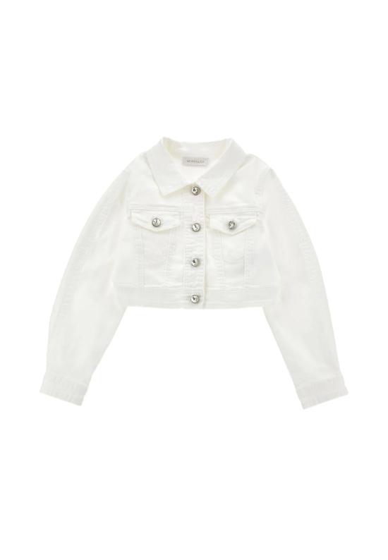 26SS [키즈] 모나리자 데님 자켓 79G105NP 7015 0001 IVORY - MONNALISA