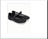 26SS [키즈] 모나리자 플랫 슈즈 87G002 7704 0050 BLACK