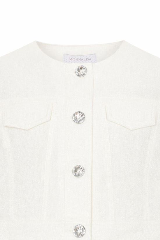 26SS [키즈] 모나리자 자켓 71G104 7124 0001 IVORY - MONNALISA