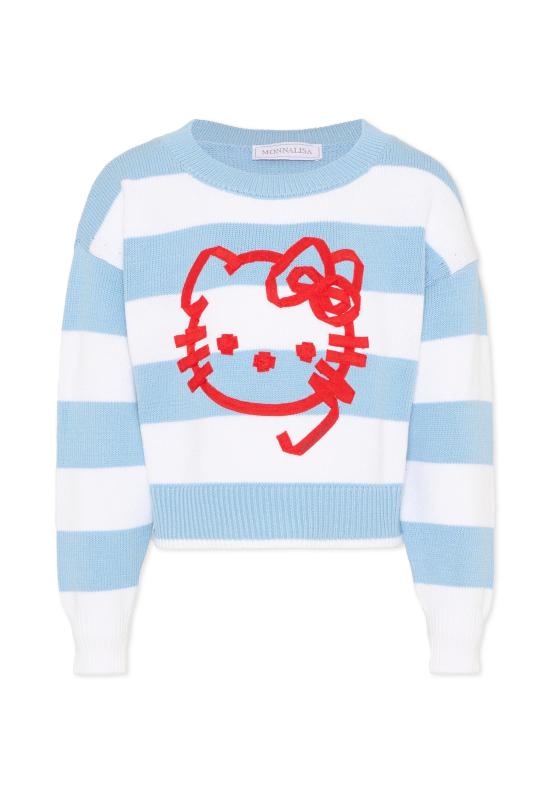 26SS [키즈] 모나리자 캐시미어 니트 19G606 7029 5899 LIGHT BLUE