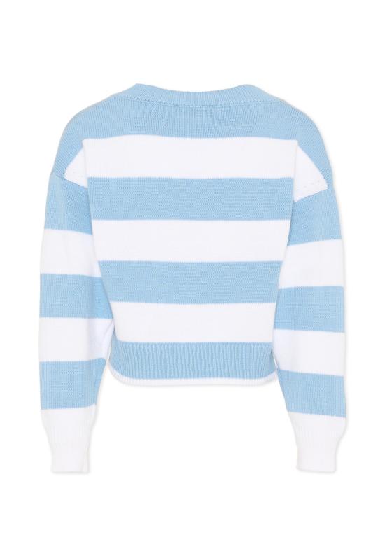 26SS [키즈] 모나리자 캐시미어 니트 19G606 7029 5899 LIGHT BLUE - MONNALISA