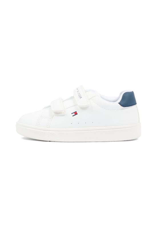 26SS [키즈] 타미힐피거 스니커즈 T1X9 34338 1355X336 WHITE - TOMMY HILFIGER