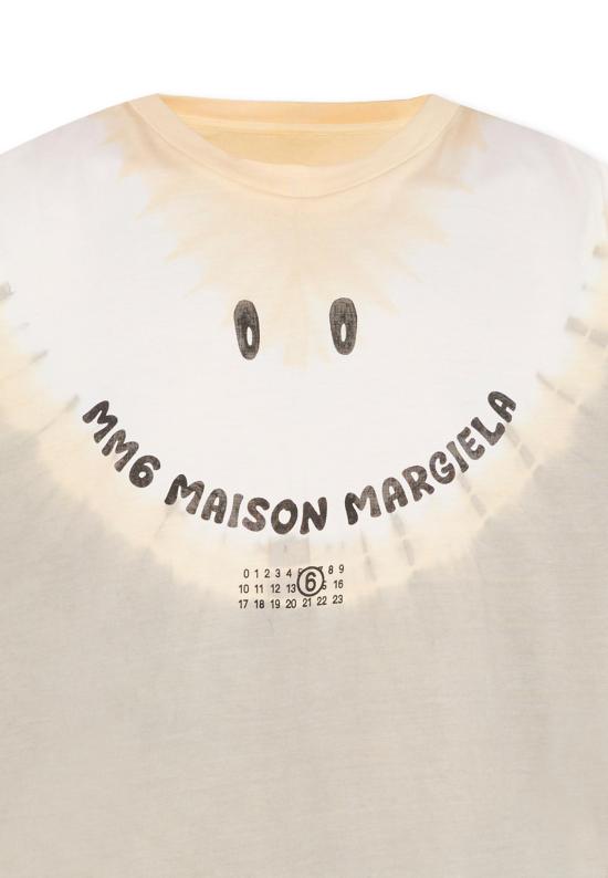 26SS [키즈] MM6 메종마르지엘라 티셔츠 M61013 MM07N M6C46 MULTICOLOR - MM6 MAISON MARGIELA