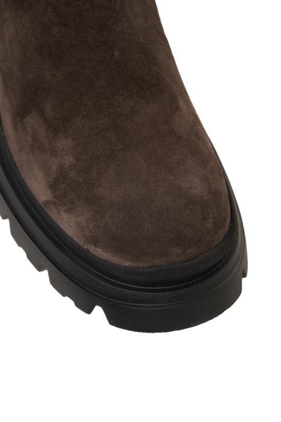 25FW 호간 앱스트랙트 포즈 가디건 HXM6920 FT20BYE Brown - HOGAN