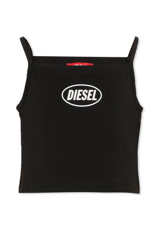 26SS [키즈] 디젤 티셔츠 J02584 0GRAI K900 BLACK