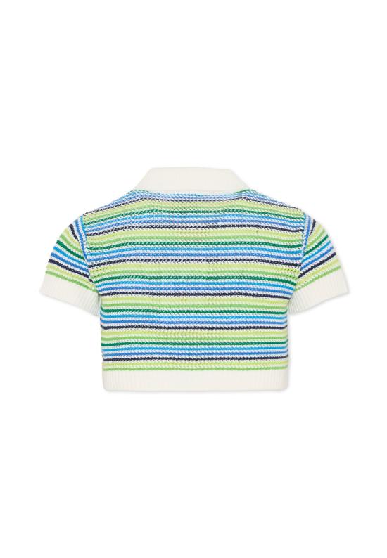 26SS [키즈] 카사블랑카 폴로 셔츠 KSP26 KW 1363 01 EX BC MULTICOLOR - CASABLANCA