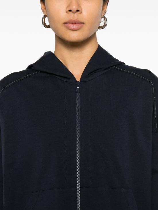 26SS 브루넬로 쿠치넬리 집업 스웨트셔츠 MH827FB706 C4224 Blue - BRUNELLO CUCINELLI