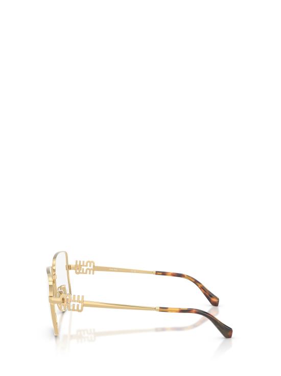 26FW 미우미우 안경 MU 51XV 5AK1O1 GOLD - MIU MIU