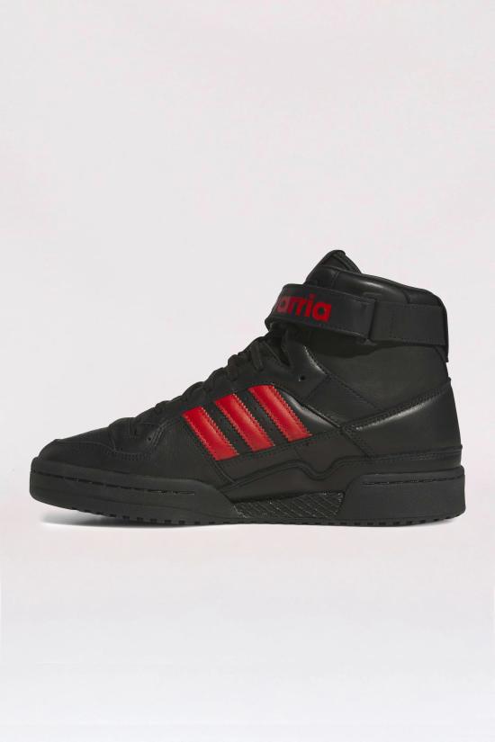 25FW 아디다스 아디다스 x 윌리 차바리아 포럼 84 하이 코어 KK3695 BLACK RED Black - ADIDAS