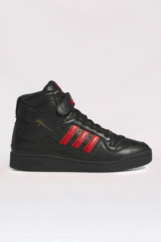 25FW 아디다스 아디다스 x 윌리 차바리아 포럼 84 하이 코어 KK3695 BLACK RED Black