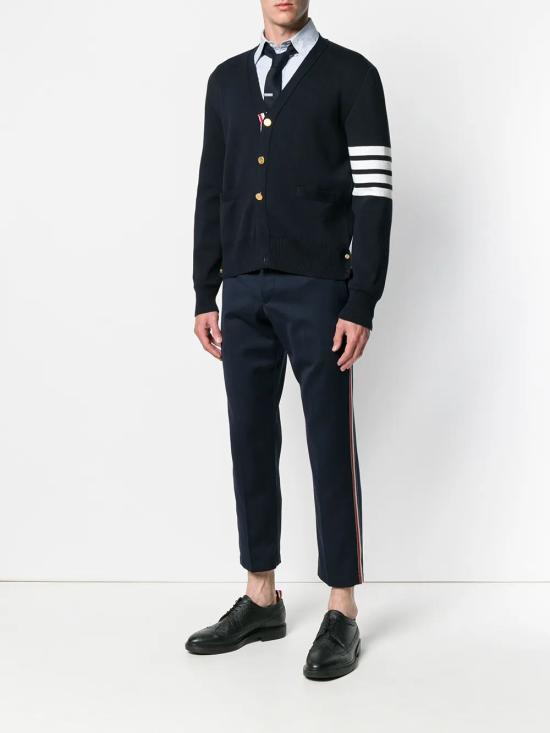 26SS 톰브라운 가디건 MKC171A00219 415 NAVY - THOM BROWNE