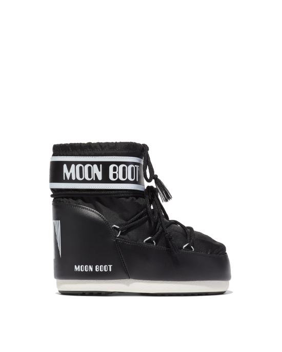 26SS 문부츠 아이콘 나일론 로우 부츠 80D1409340 N001 BLACK NERO