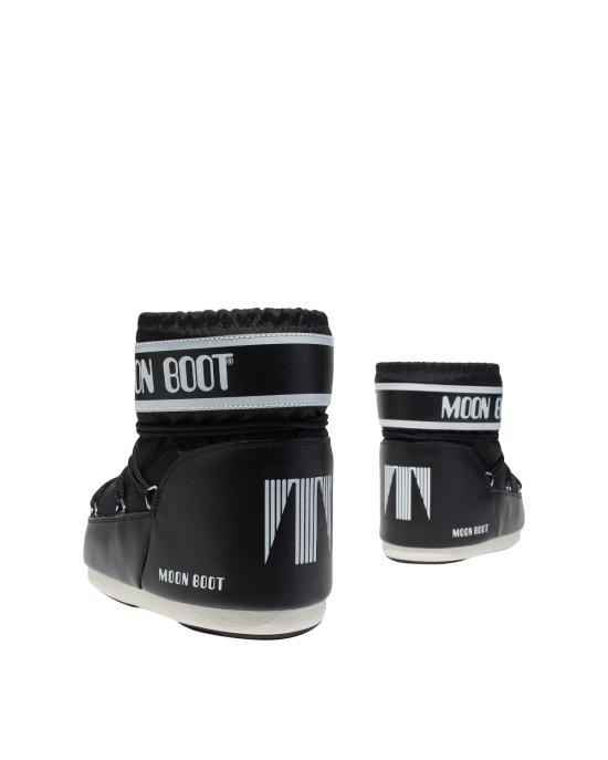 26SS 문부츠 아이콘 나일론 로우 부츠 80D1409340 N001 BLACK NERO - MOON BOOT