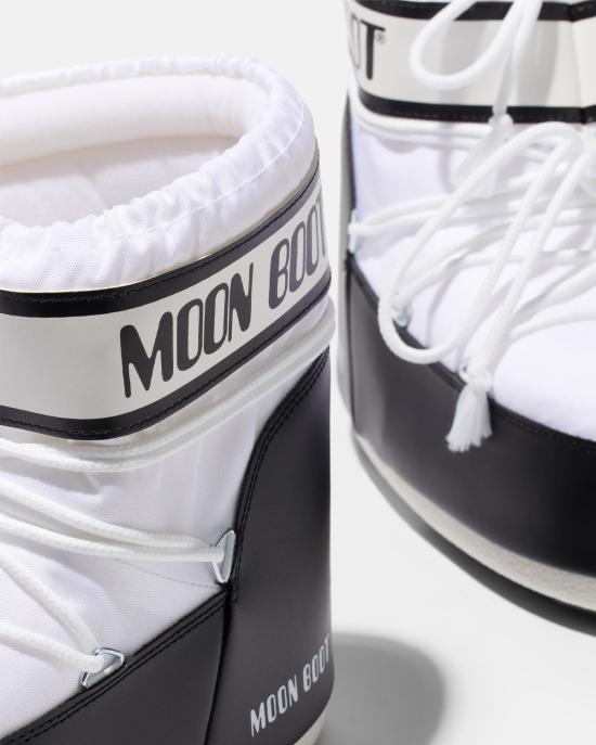 26SS 문부츠 아이콘 나일론 로우 부츠 80D1409340 A001 WHITE BIANCO - MOON BOOT