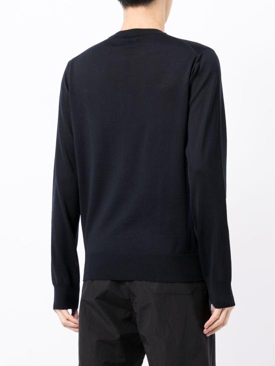 25FW 엠포리오 아르마니 스웨터 8N1M42 1M67Z0922 Blue - EMPORIO ARMANI