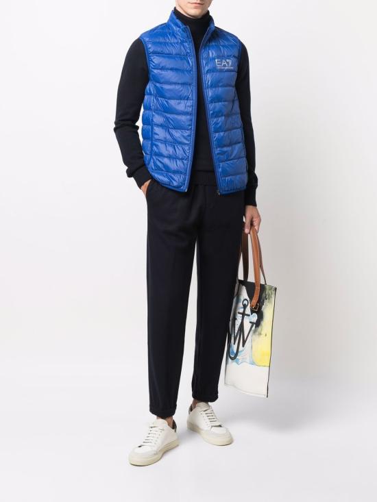 25FW 엠포리오 아르마니 스웨터 8N1M46 1M71Z0922 Blue - EMPORIO ARMANI