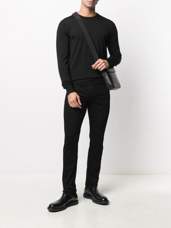 25FW 엠포리오 아르마니 스웨터 8N1M42 1M67Z0999 Black - EMPORIO ARMANI