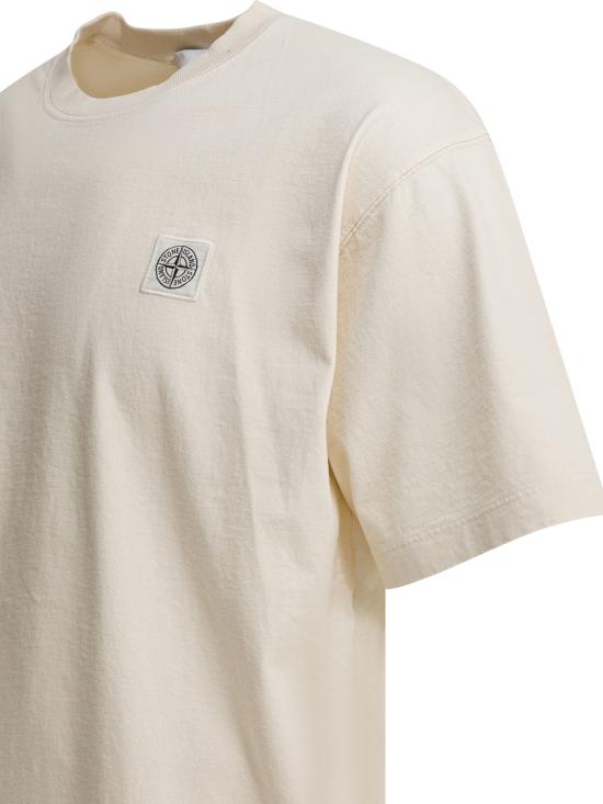 26SS 스톤 아일랜드 반팔 티셔츠 2100030S0115V0093 White - STONE ISLAND