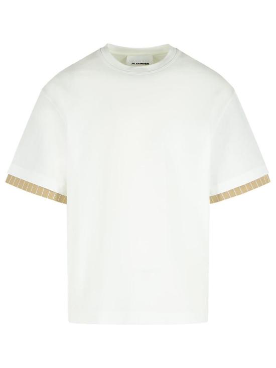 26SS 질샌더 반팔 티셔츠 J22GC0234 J20256100 WHITE